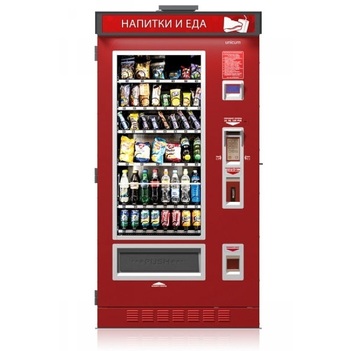 Снековый автомат UNICUM FOODBOX в уличном боксе
